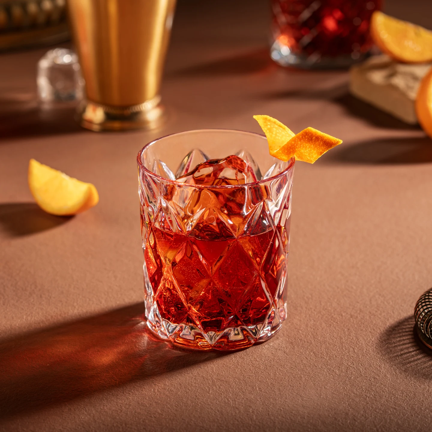 A Negroni from the hosting Mixlist